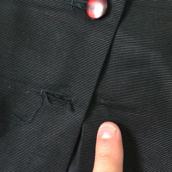 Vintage Carré Paris Black Boned Off the Shoulder Top - Picture 14 of 16